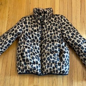 Jilly Jacket Leopard Child 14/XL - fits like XXS Adult